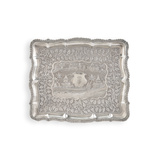 PERIOD SILVER TRAY -   - Fine Jewels and Silver