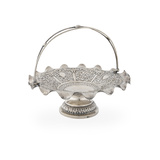 PERIOD SILVER KUTCH FLOWER BASKET -   - Fine Jewels and Silver