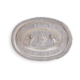 PERIOD SILVER ‘LION‘ TRAY -   - Fine Jewels and Silver