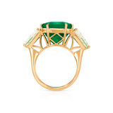 COLOMBIAN EMERALD AND DIAMOND RING -    - Fine Jewels and Silver