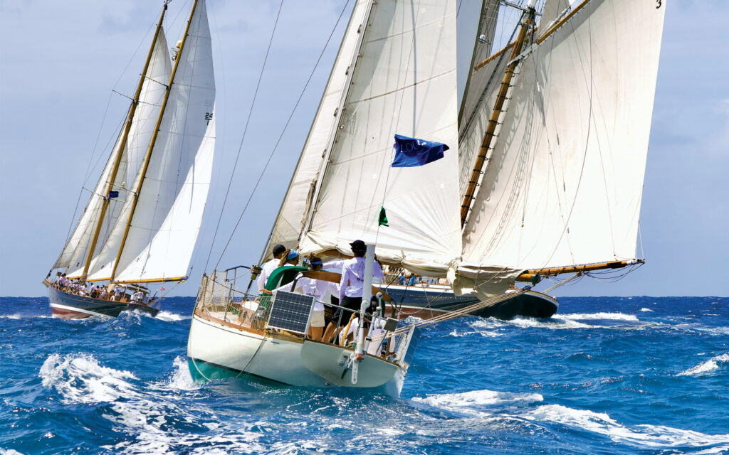 Alani powers through to her win in the Classic. 