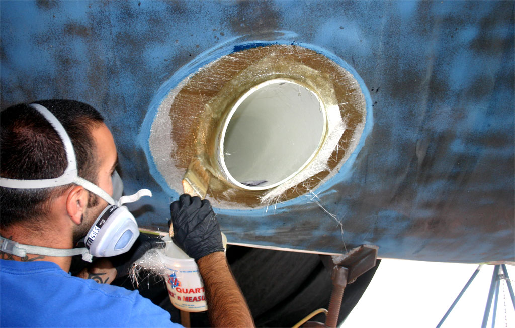 Glassing-in-Thruster-tube Glassing-in-Thruster-tube