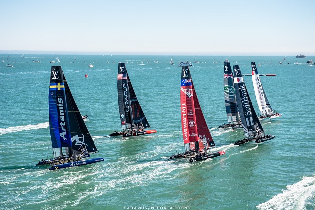 Racing Day 1 of Louis Vuitton America’s Cup World Series Portsmouth Racing Day 1 of Louis Vuitton America's Cup World Series Portsmouth