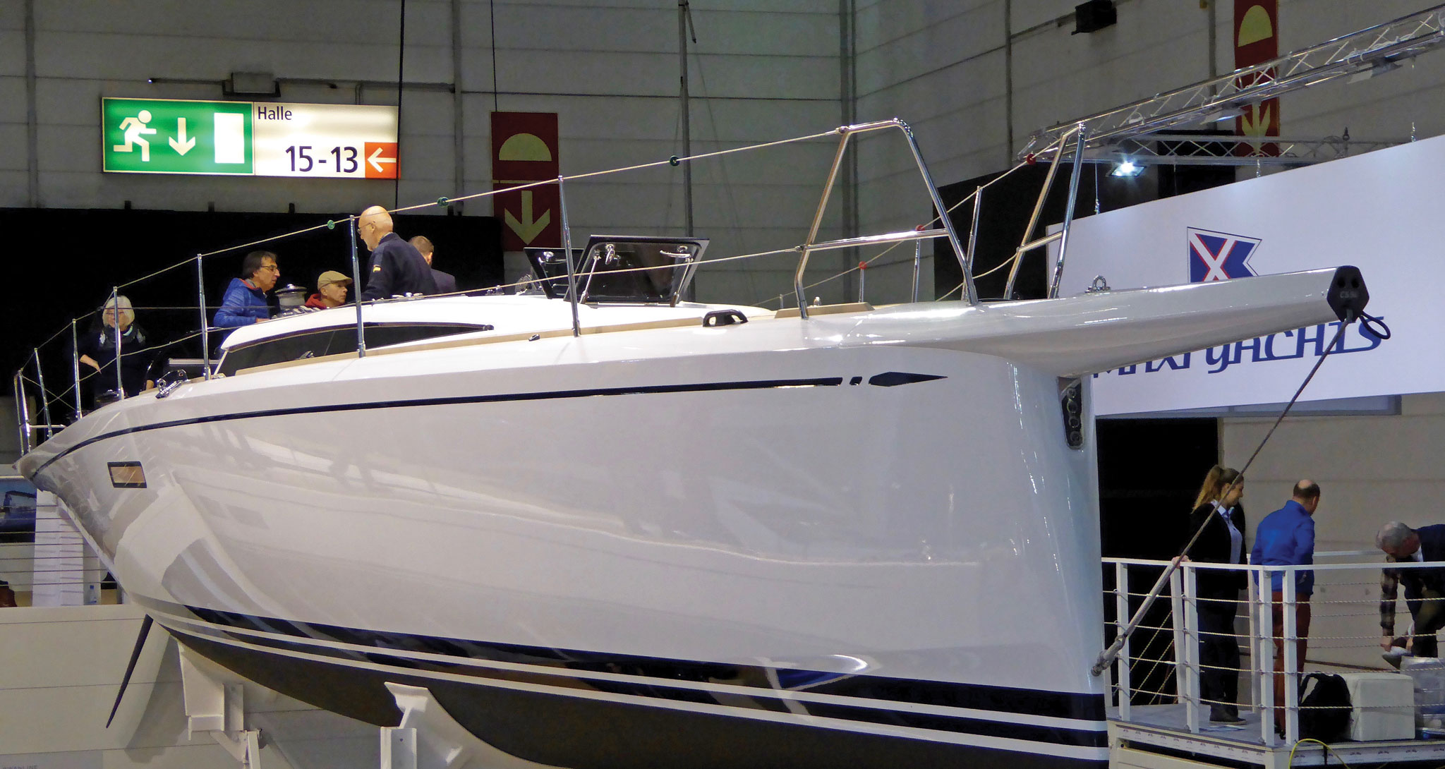 The new ClubSwan 50 was a real show-stealer