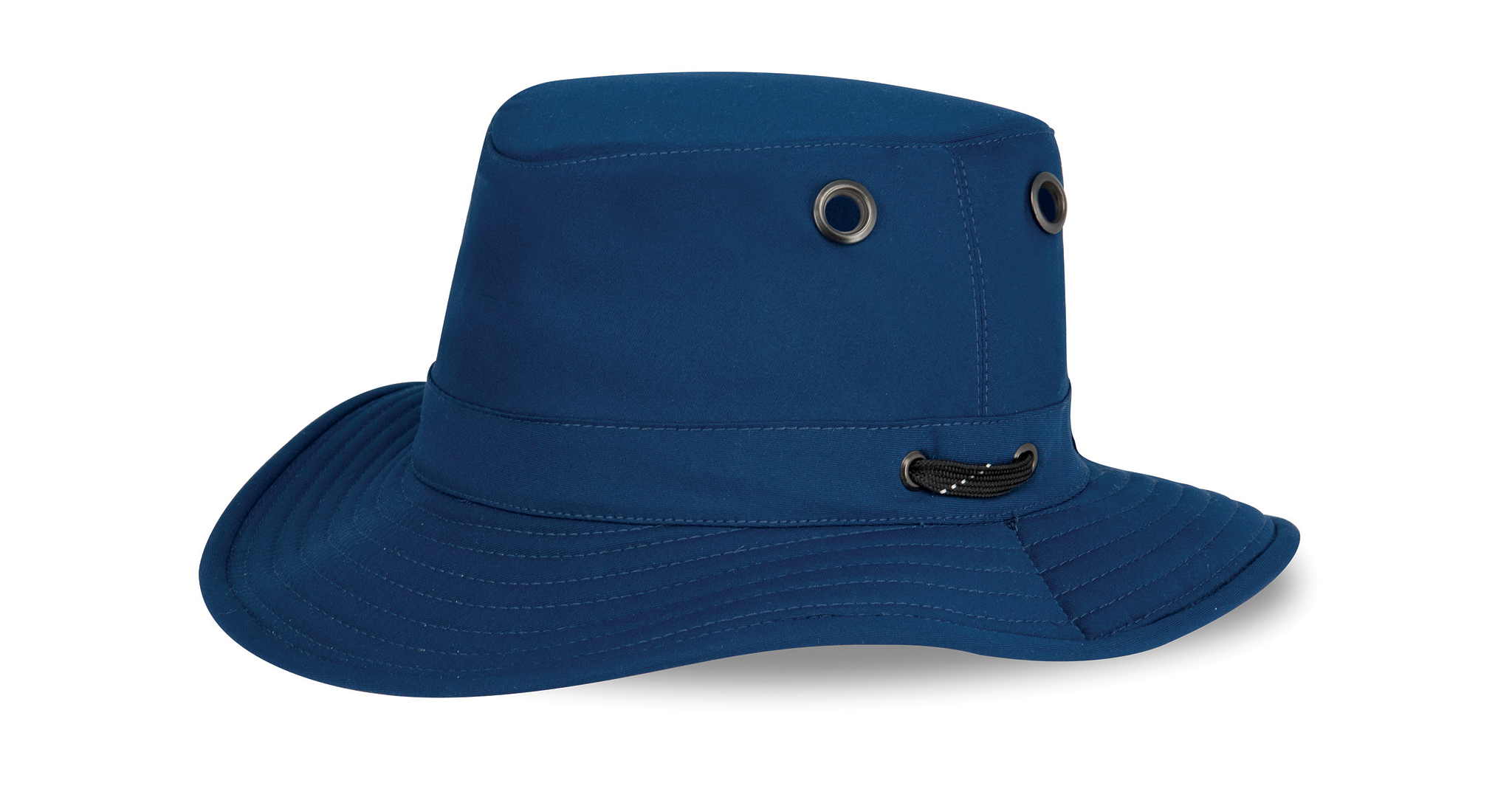 Tilly-1 Lightweight, navy-blue polyester with a PFC-free 3XDRY Bio finish