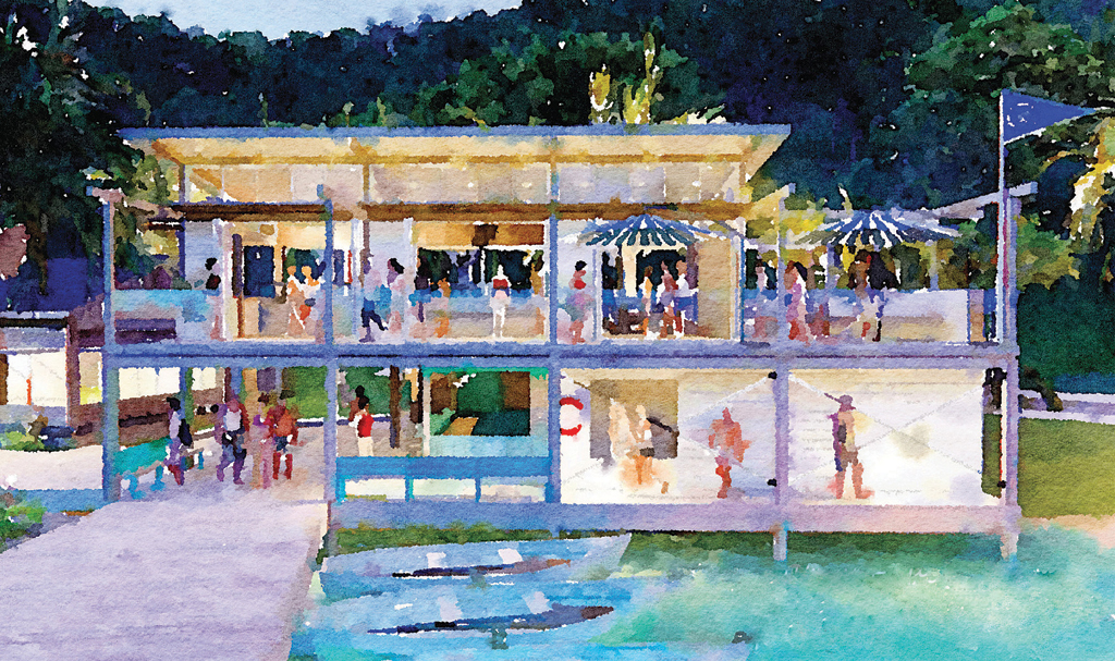 QuarterdeckBuildingWatercolor