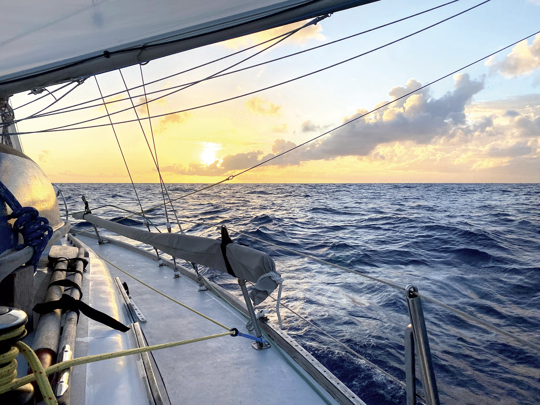 a sailboat on the water