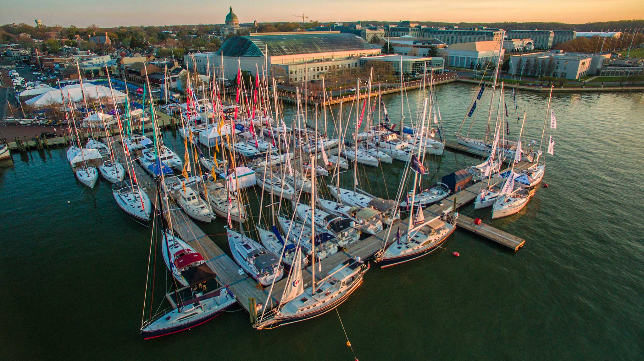 00-LEAD-Sunrise-at-the-Spring-Sailboat-Show 00-LEAD-Sunrise-at-the-Spring-Sailboat-Show