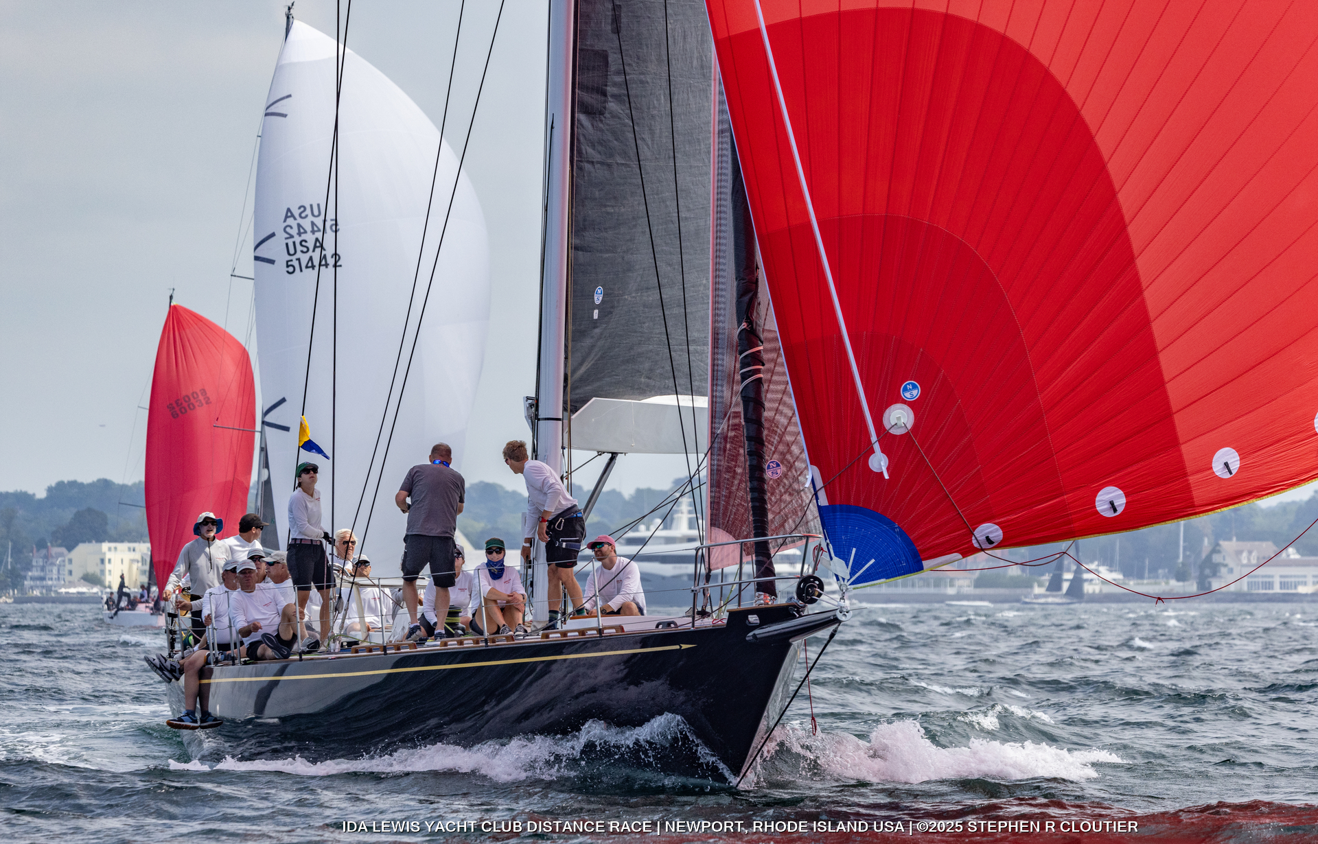 2025 IDA LEWIS YACHT CLUB DISTANCE RACE @2025 Stephen R. Cloutier