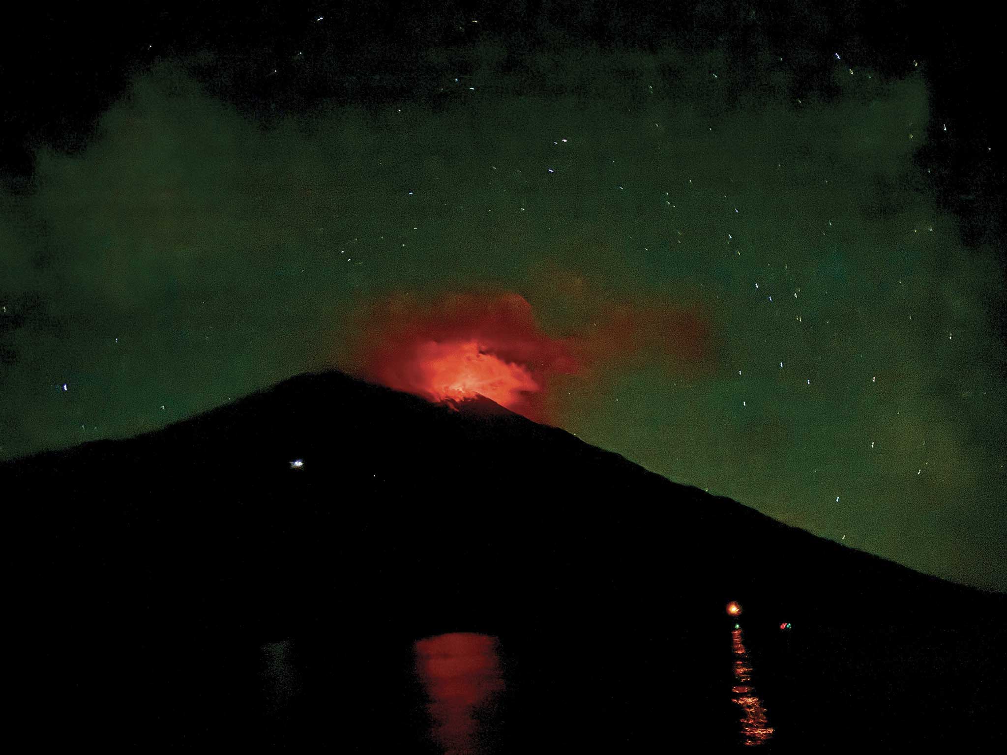 Adventure awaits just beyong the edge of your comfort zone, like in the form of the Stromboli volcano. Photo by Zuzana Prochazka