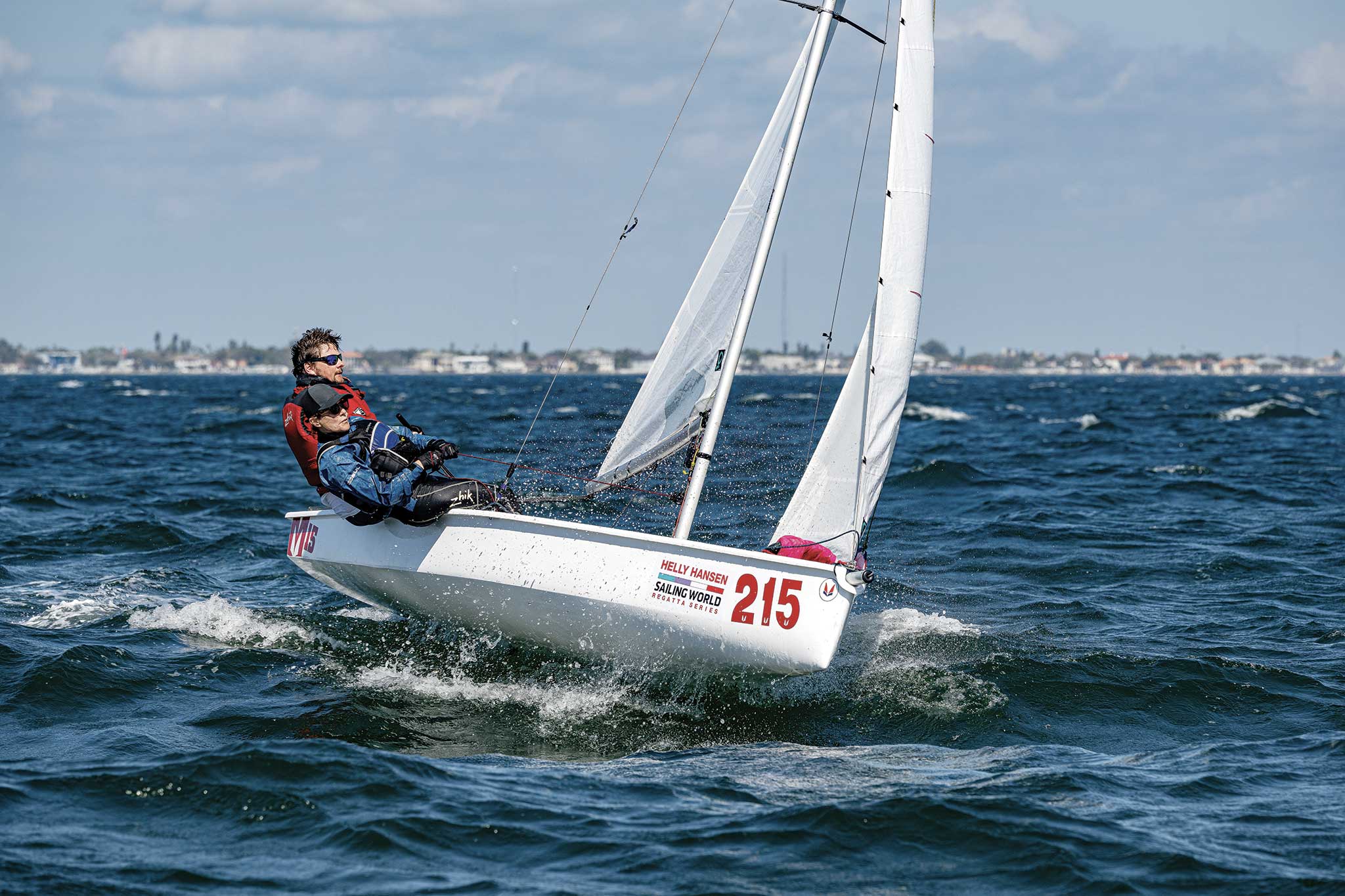In a few short years, the Melges 15 has grown into a popular class, attracting sailors of all ages. Photo by Walter Cooper