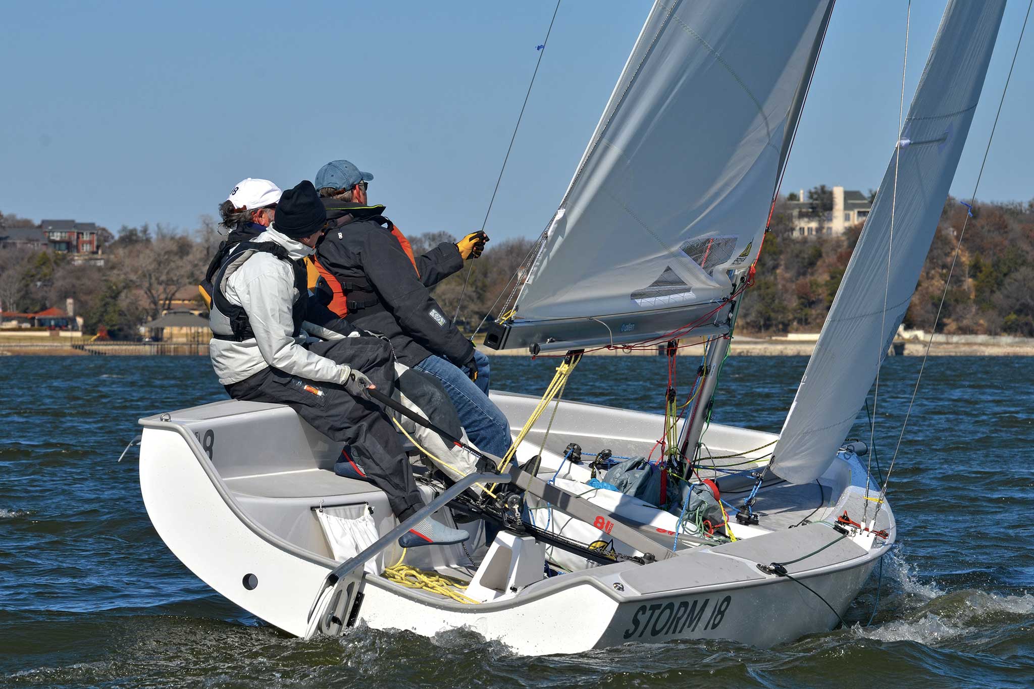 storm-00-2025-01-17-18.23.22 The Storm 18 can comfortably accommodate three adults. Photo: Storm