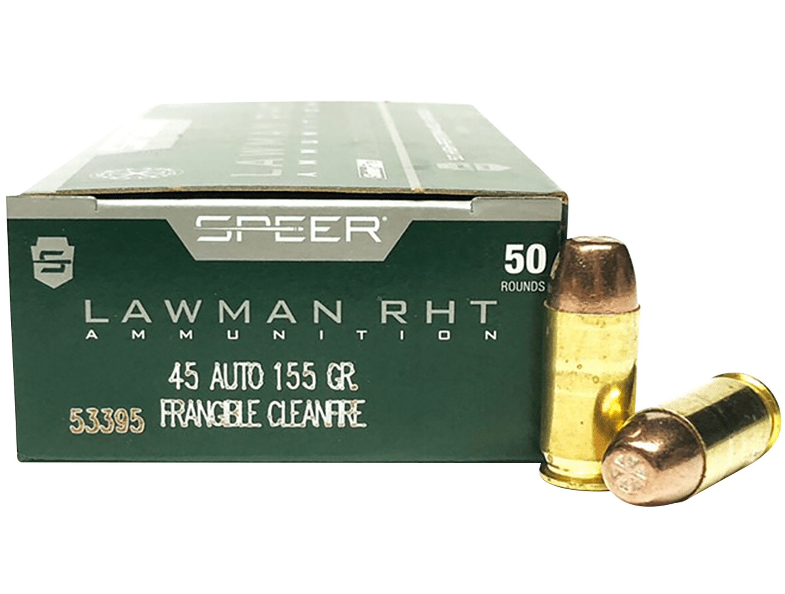 Speer 53395 Lawman Training RHT 45ACP 155gr SinterFire Frangible 1,000 Rds-img-1