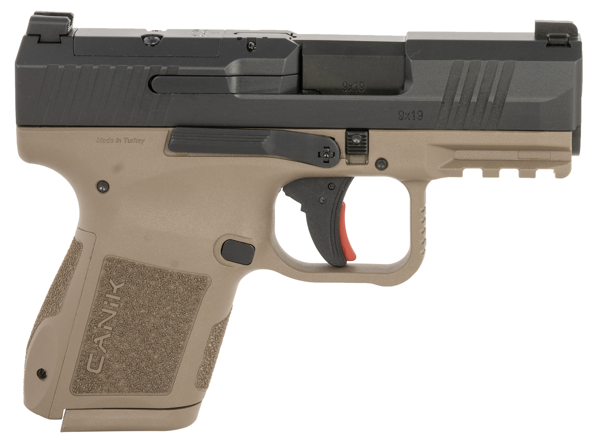 Canik METE MC9 Flat Dark Earth 9mm 3.18 in. 10+1 - Superb Micro-Compact Carry