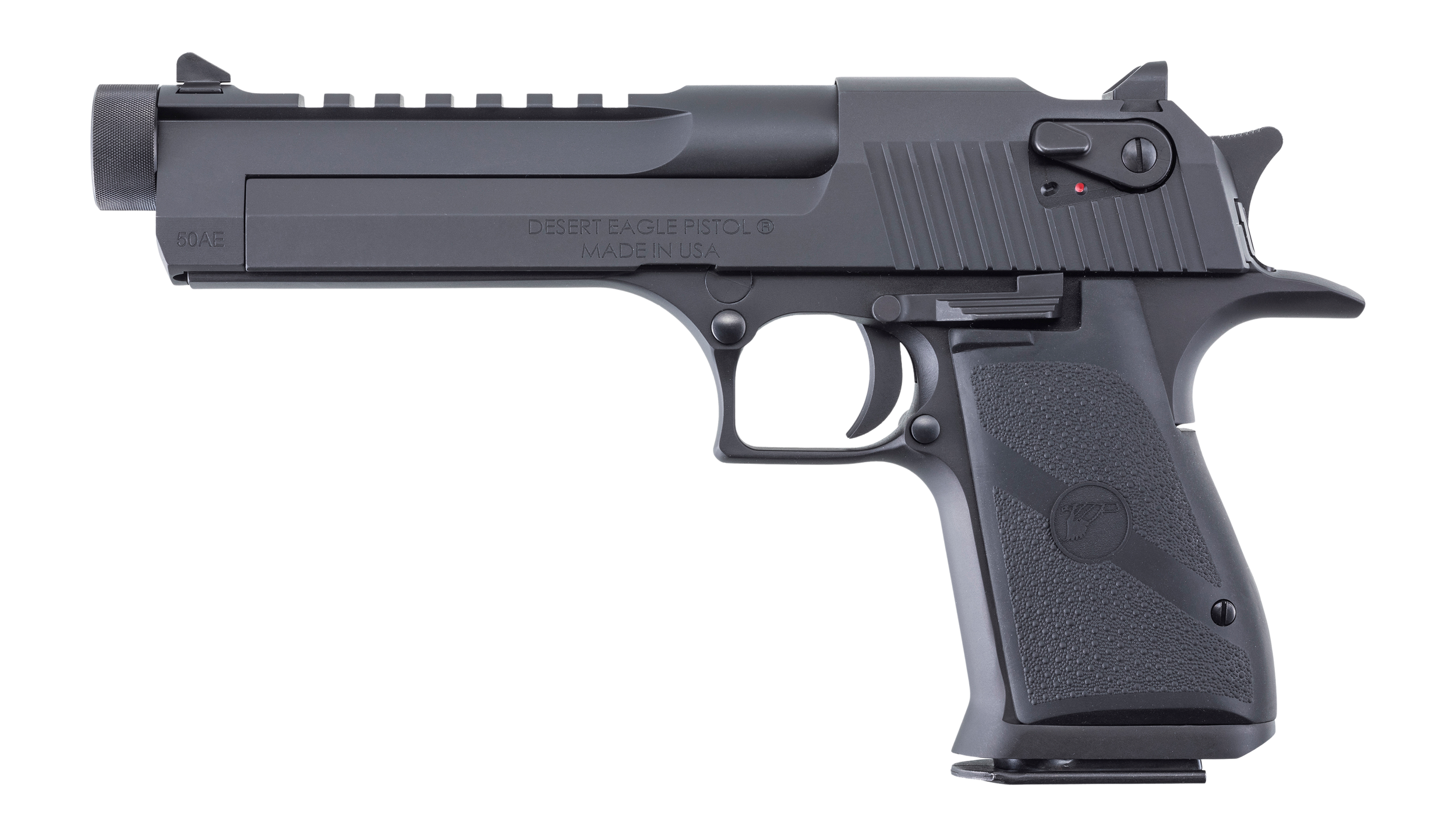 Magnum Research Desert Eagle Mark XIX Threaded Barrel 50AE 6" Carbon Steel-img-1