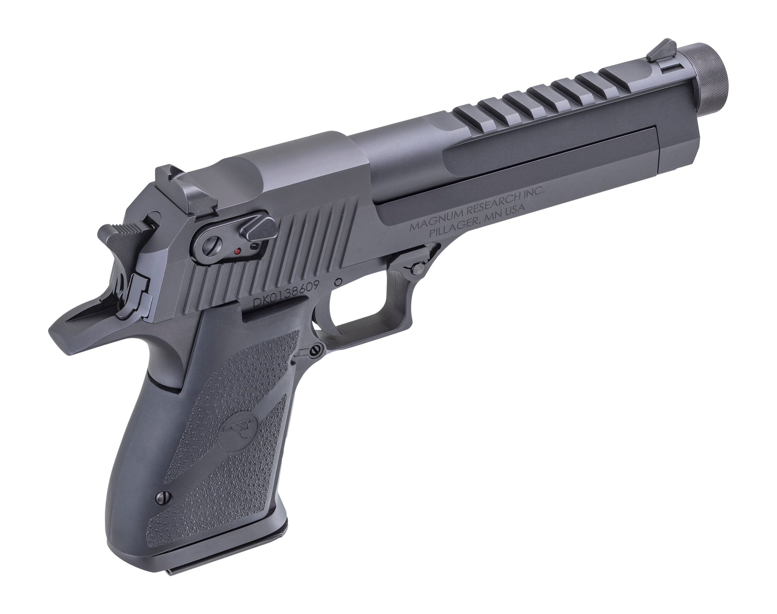 Magnum Research Desert Eagle Mark XIX Threaded Barrel 50AE 6" Carbon Steel-img-3