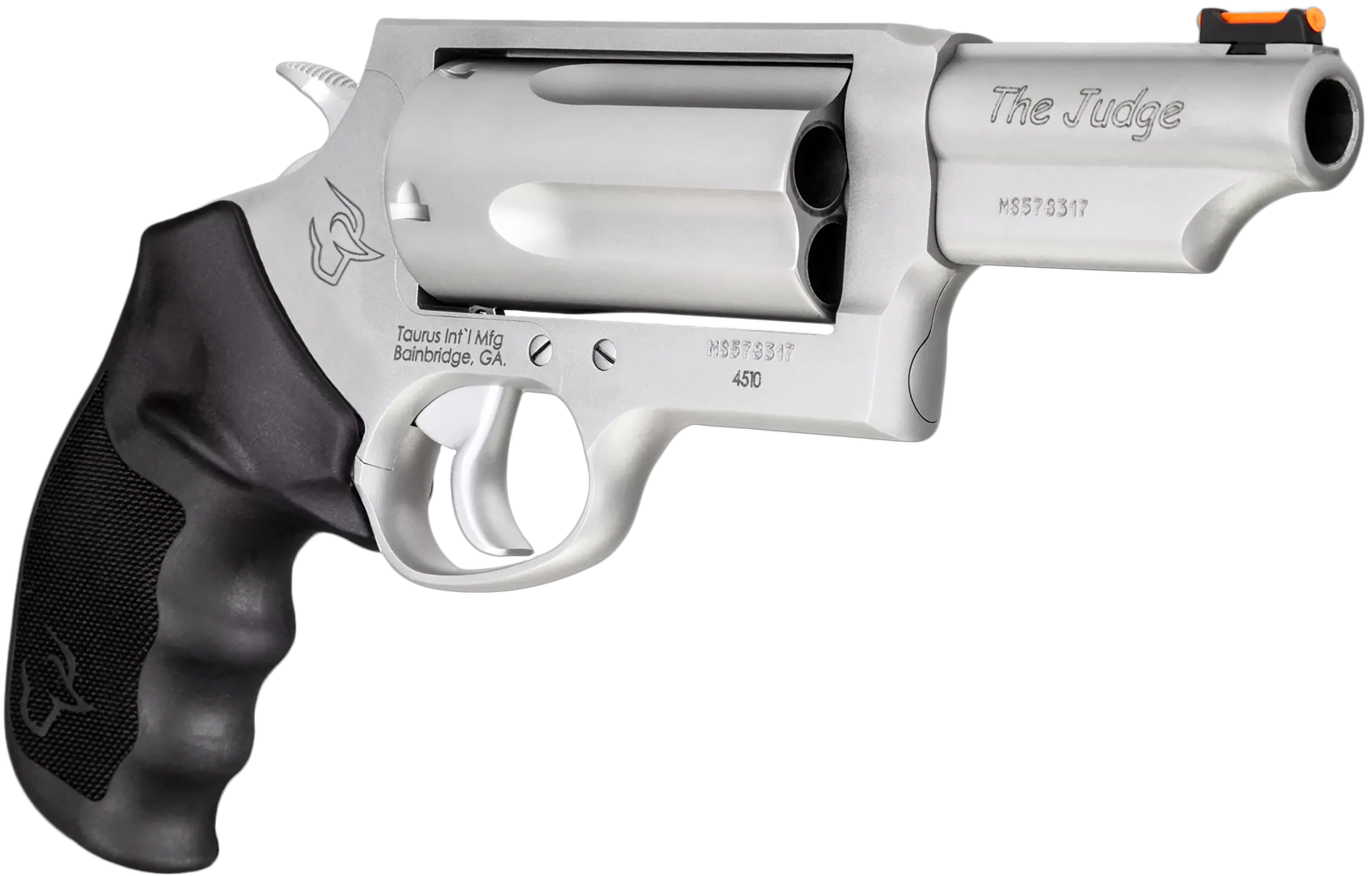 Taurus Judge Magnum 45 Colt/410 3in 5rd Stainless — Superb Revolver 3 Taurus Judge Magnum 45 Colt/410 3in 5rd Stainless — Superb Revolver - Image 3