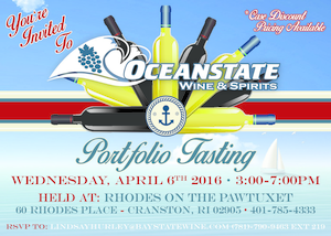 Oceanstate portfolio tasting 2016 invite