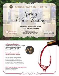 Spring tasting arborway digital