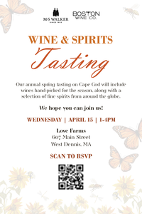 Cape tasting invitation