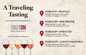 Upstate ny tasting march 2026 flyer