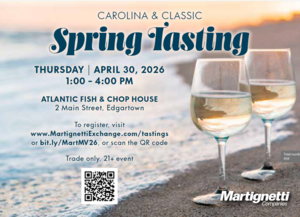 Classic and carolina mv tasting april 30 2026