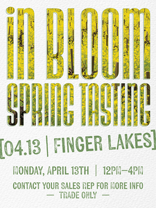 Skurnik in bloom spring tasting 2026 finger lakes web