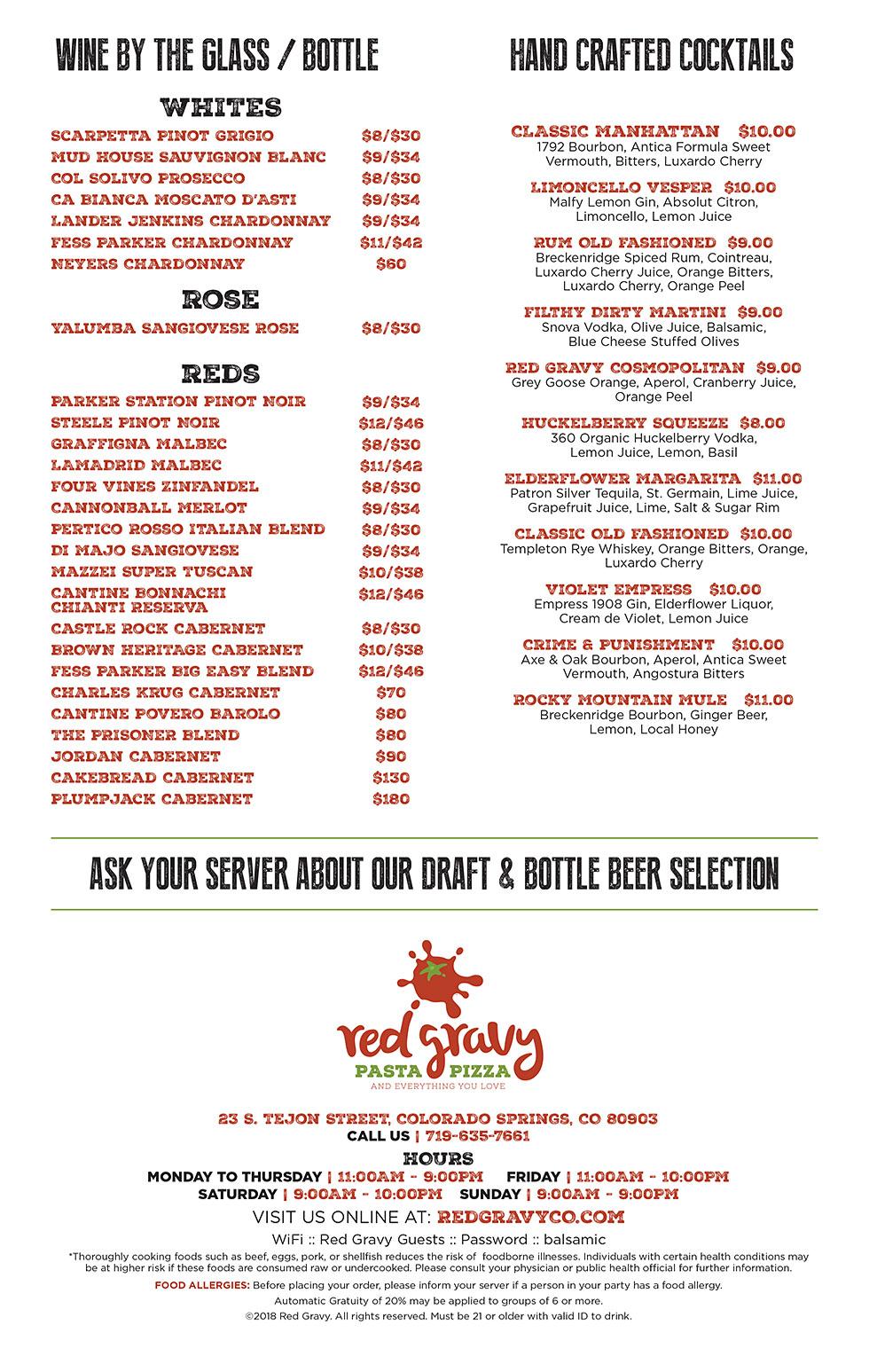 Red Gravy Fresh Italian Kitchen