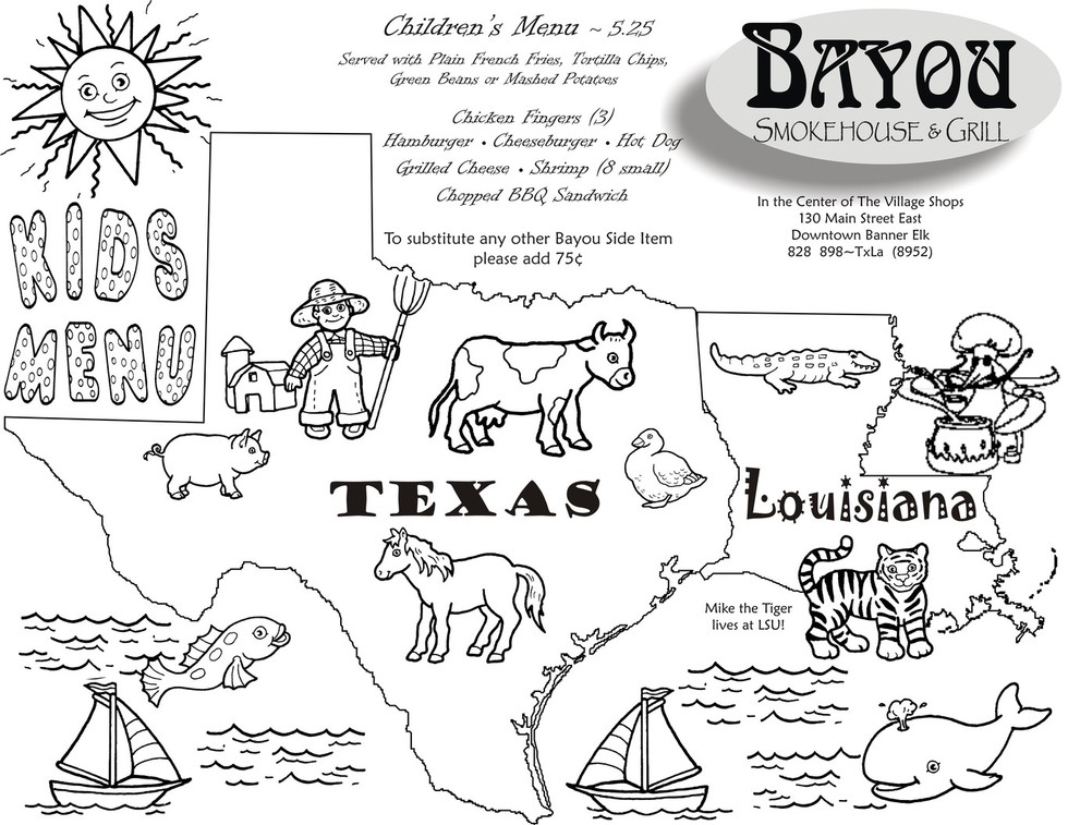 Section image kid menu