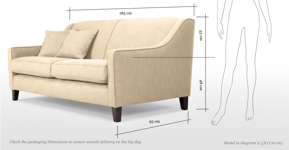 Section image halston three seater sofa cream lb9