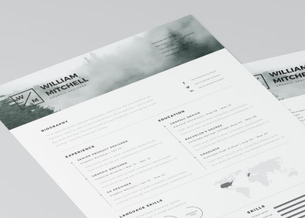 24 free resume templates to help you land the job free indesign resume template