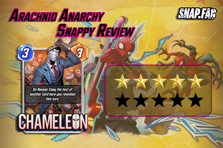 Snappy Review - Arachnid Anarchy Season - snap.fan