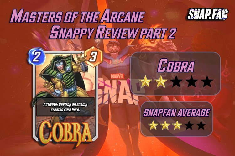 cobramasterarcanesnappyreview