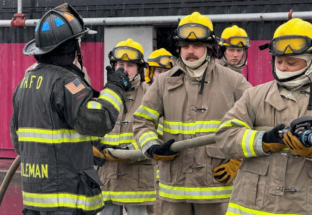 A group of firefighters in uniform