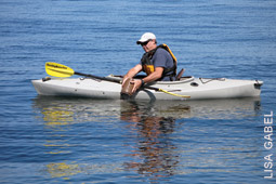 The author scatters his parents' ashes in the Strait of Juan de Fuca.