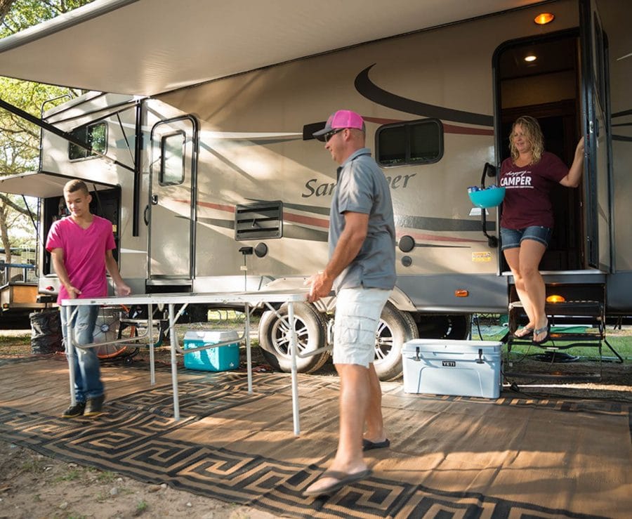 RV Sites & Park in Texas Splashway Campground