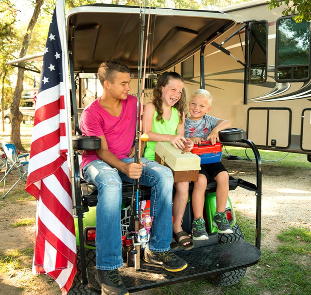 Bungalow Rentals in Texas Splashway Campground