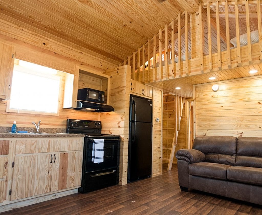 Cabin Rentals in Texas Splashway Campground