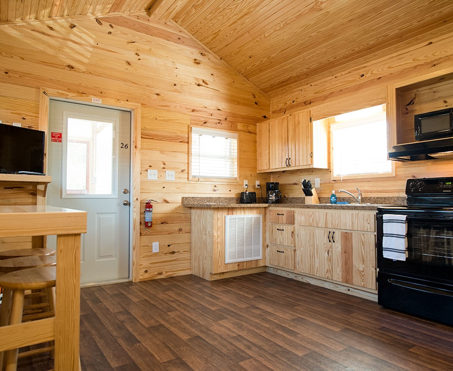 Cabin Rentals in Texas Splashway Campground