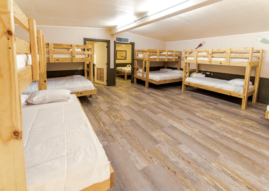 Book a Splashway Bunkhouse at Texas Waterpark & Campground Lodging