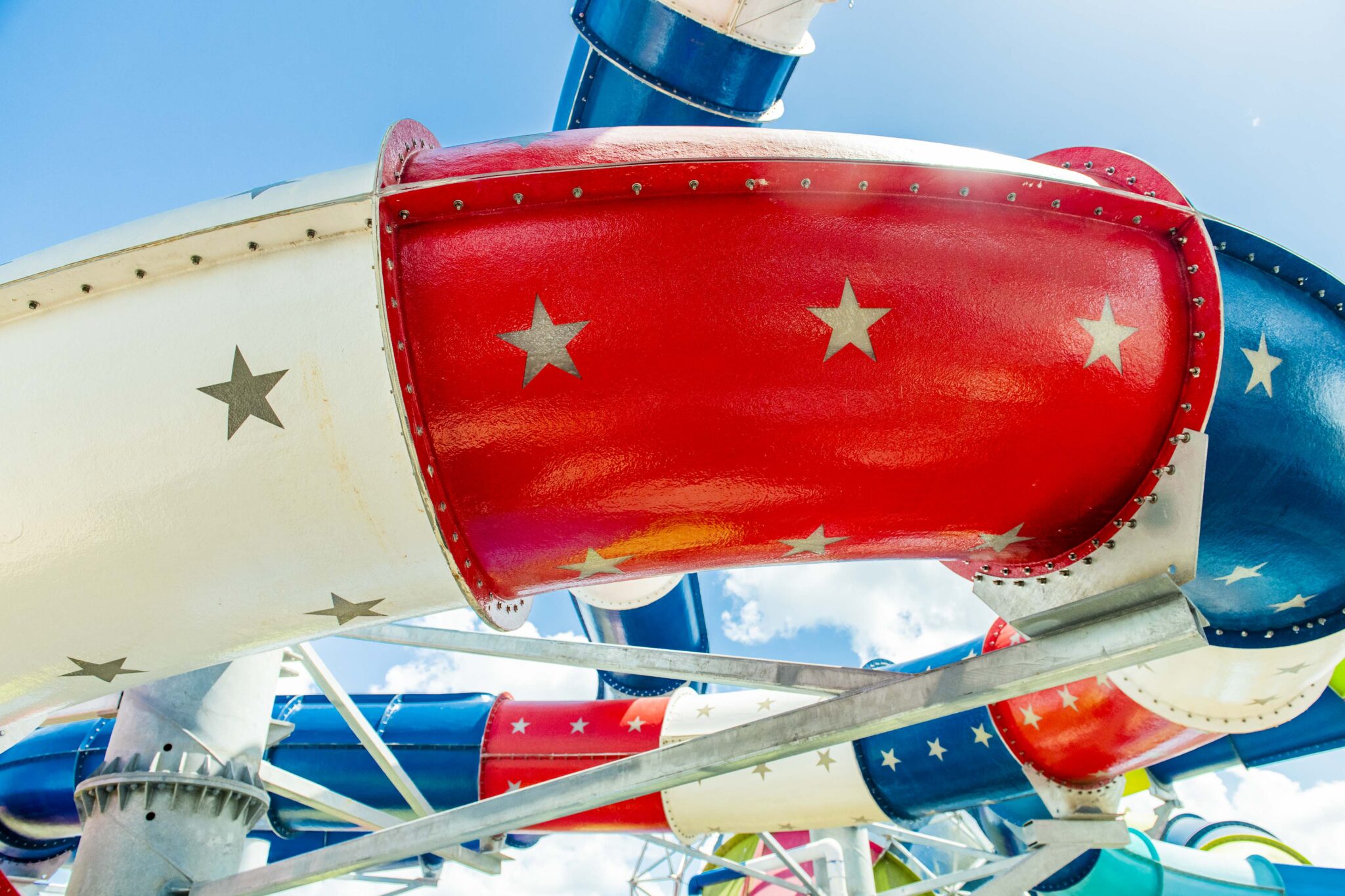 Waterslides in Texas Splashway Waterpark