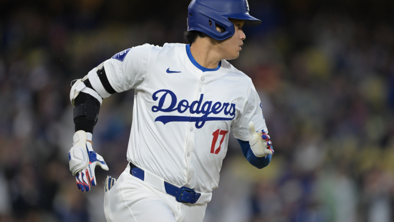 Los Angeles Dodgers hitter Shohei Ohtani