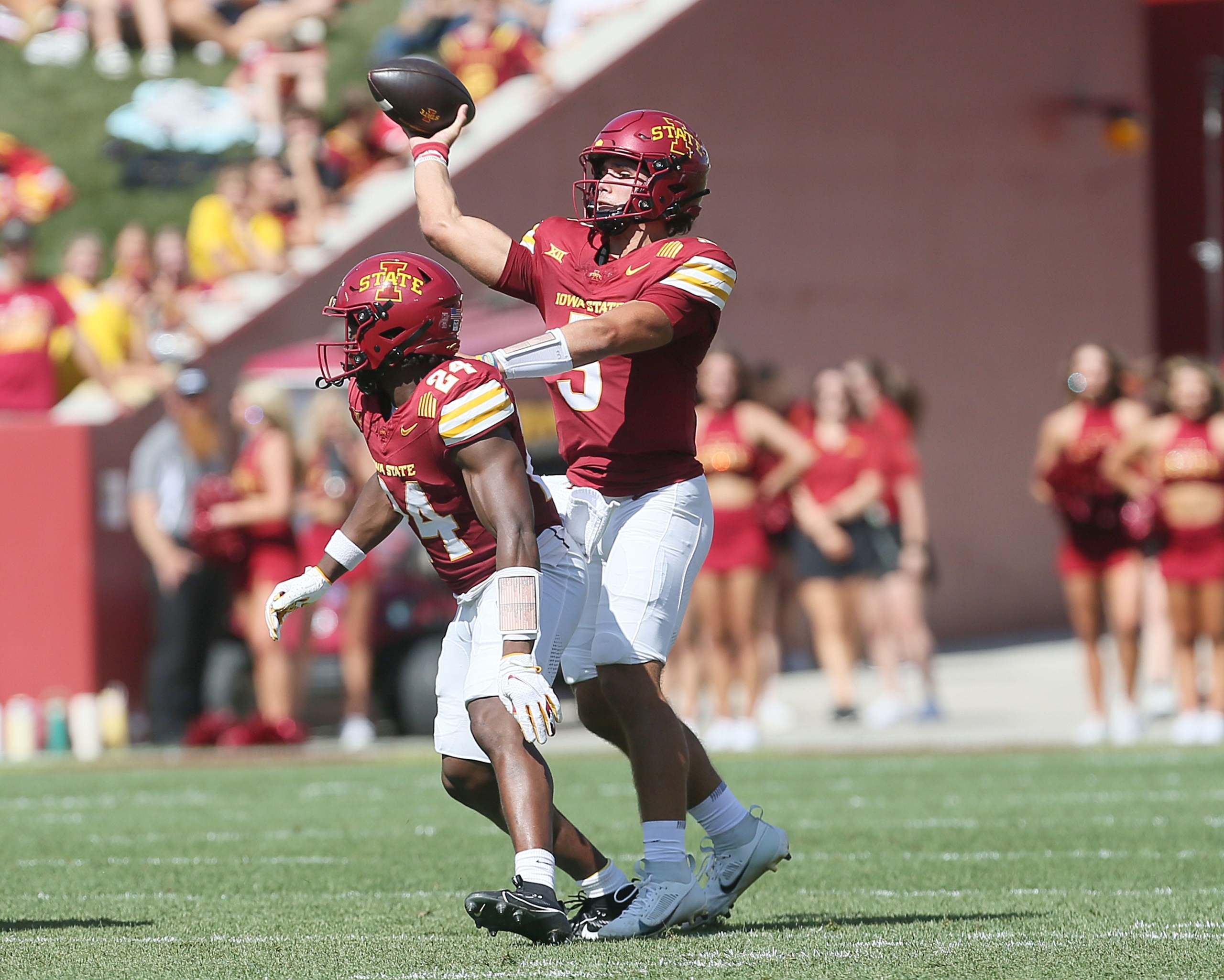 Week 5 college football rankings, Iowa State Cyclones