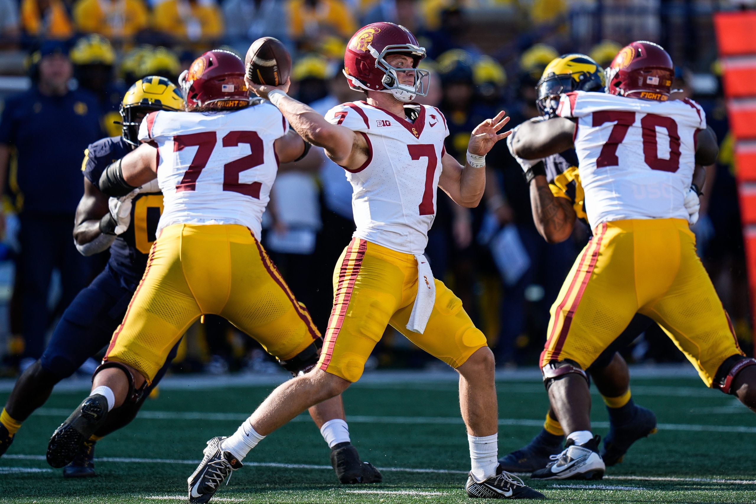 Week 5 college football rankings, USC Trojans