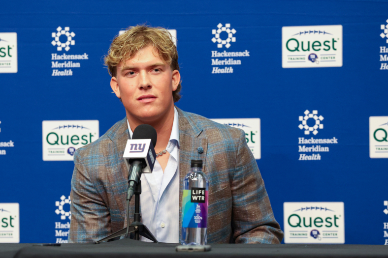 NFL: New York Giants-Press Conference