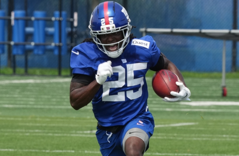 New York Giants running back Dante Miller
