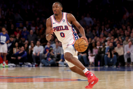 Philadelphia 76ers guard Tyrese Maxey
