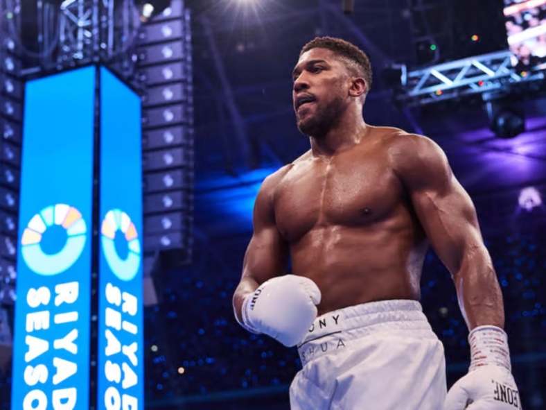 anthony joshua next fight matchroom boxing