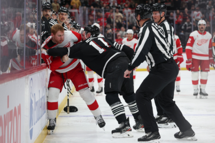 NHL: Detroit Red Wings at New Jersey Devils