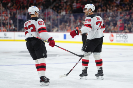 NHL: New Jersey Devils at Philadelphia Flyers